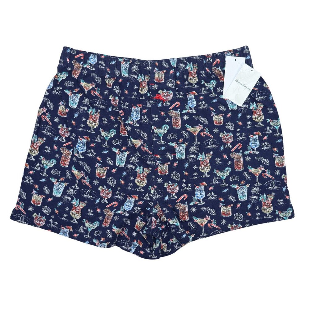 Tommy Bahama Boxer Shorts Tropical Island Candy Cane Holiday Cocktails NWT